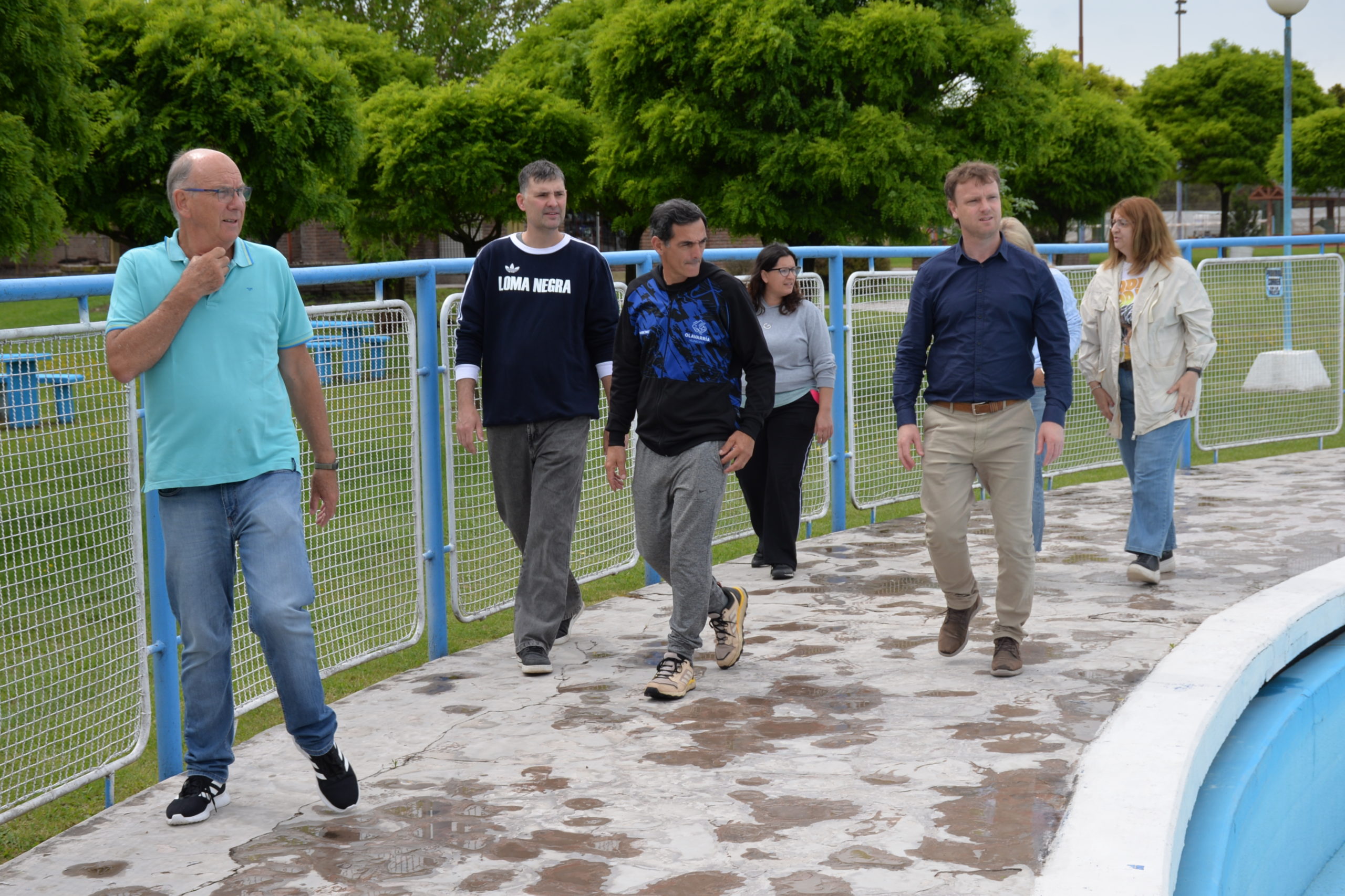 Clubes en Marcha Instituciones del distrito inician importantes obras de infraestructura en sus sedes.