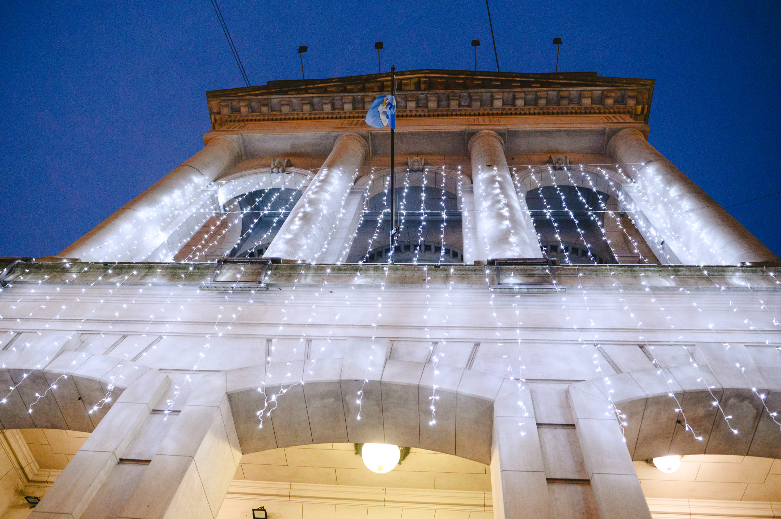 Se encendió la navidad en Olavarría