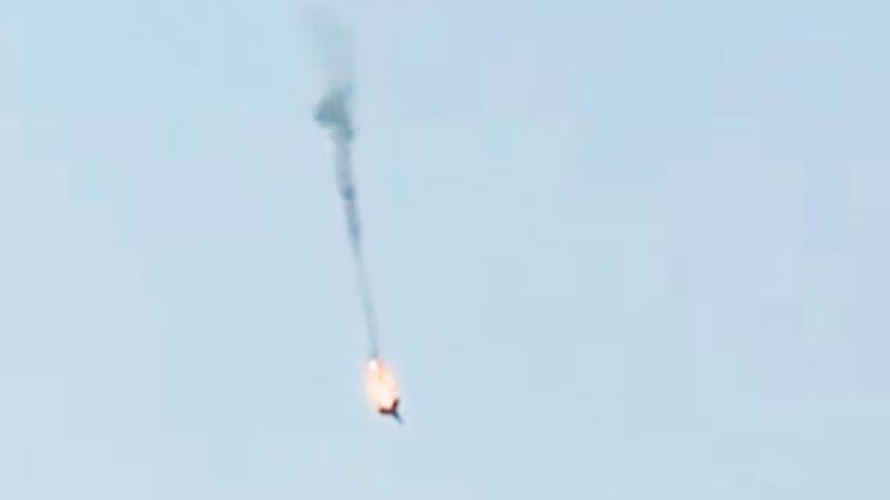 Tres aviones de combate estadounidenses fueron derribados accidentalmente.