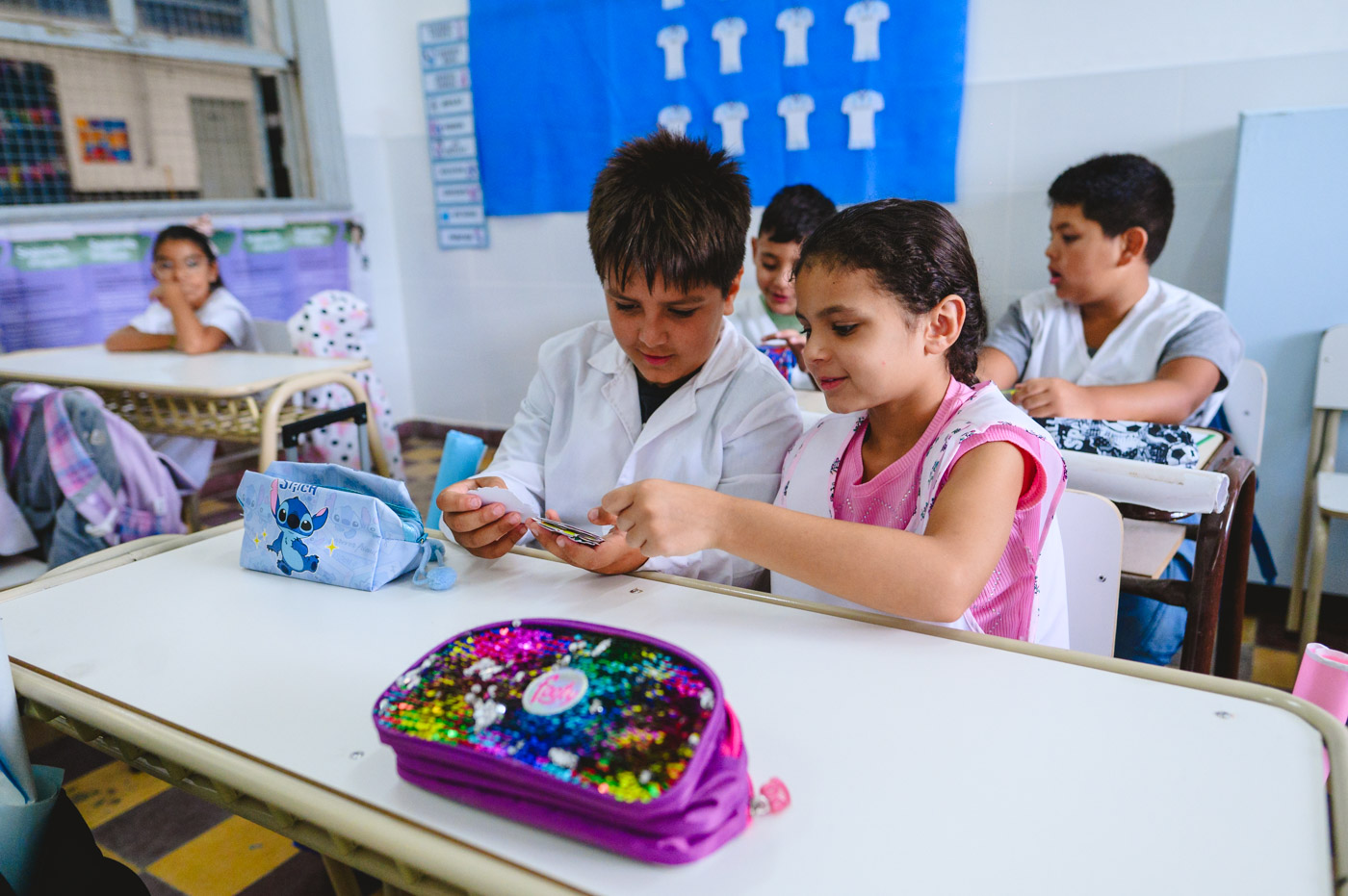 El intendente Wesner participó del inicio del ciclo lectivo en la Escuela N° 4
