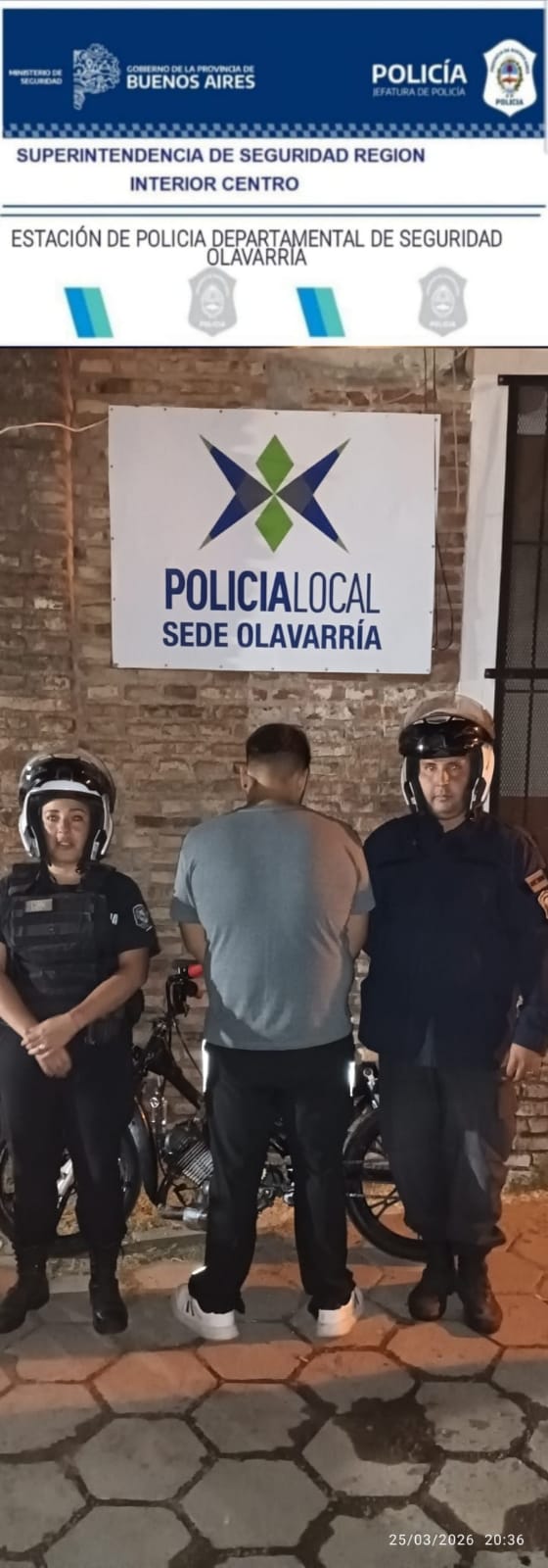 Secuestraron una moto por numeracion alterada
