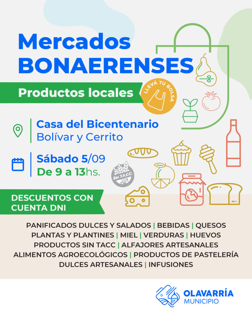 Llega una nueva edición de “Mercados Bonaerenses”.