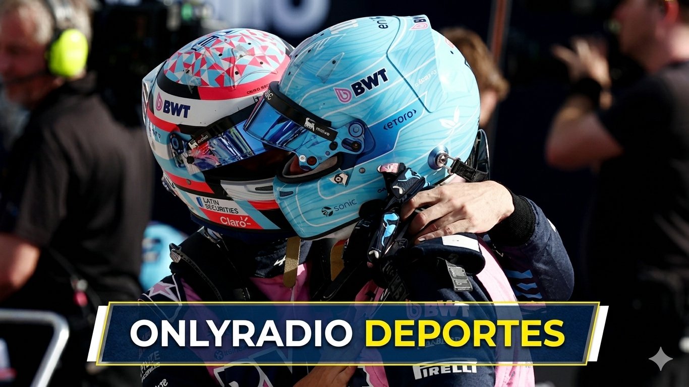 ALPINE BRILLÓ EN LA CLASIFICACIÓN DEL GRAN PREMIO DE ITALIA: GASLY HIZO LA POLE Y COLAPINTO LARGARÁ SÉPTIMO.