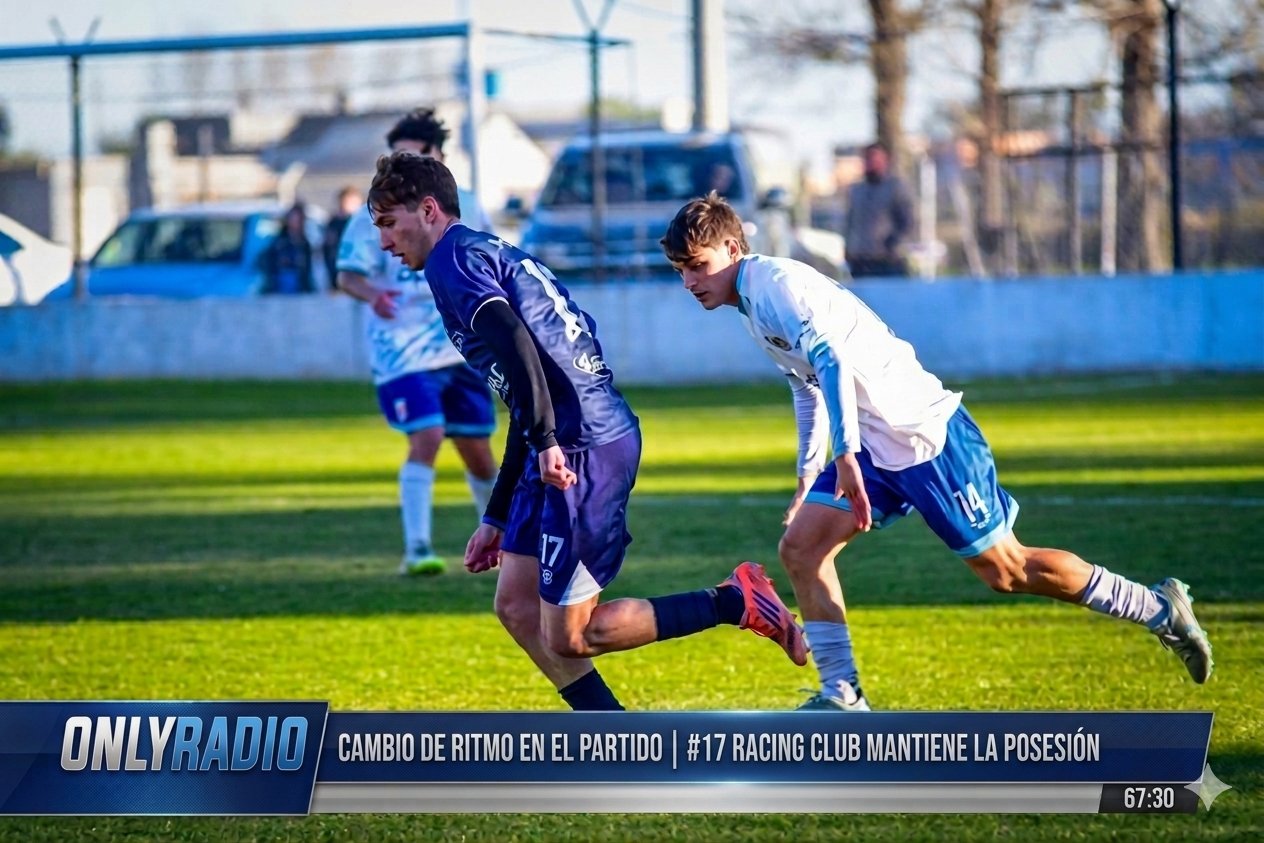 TORNEO REGIONAL AMATEUR: RACING RESCATÓ UN PUNTO EN BOLÍVAR TRAS IR PERDIENDO 2 A 0