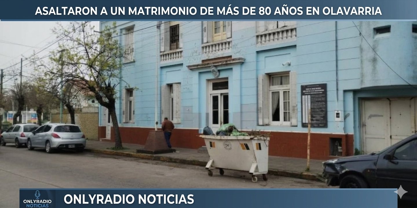 ASALTO VIOLENTO A UN MATRIMONIO DE MÁS DE 80 AÑOS: ROBARON UNOS 17 MILLONES DE PESOS