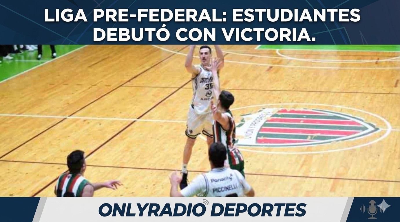 🏀 LIGA PRE-FEDERAL: ESTUDIANTES DEBUTÓ CON VICTORIA