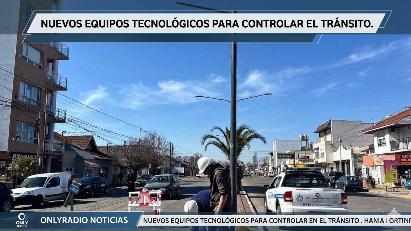 🚦 AVANZA LA INSTALACIÓN DE NUEVOS EQUIPOS TECNOLÓGICOS PARA CONTROLAR EL TRÁNSITO.