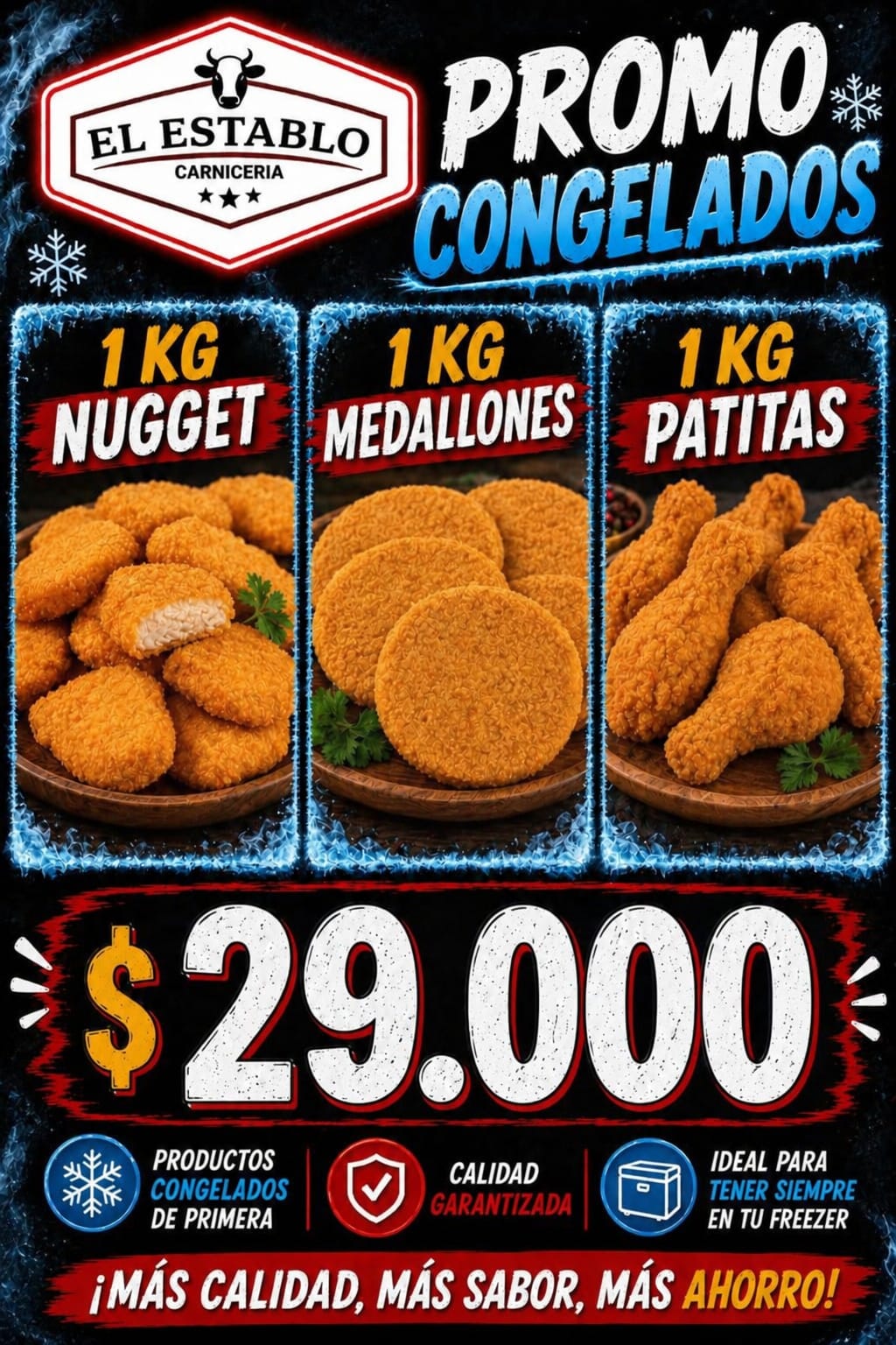 🎙️ EL ESTABLO CARNICERÍA – PROMO CONGELADOS