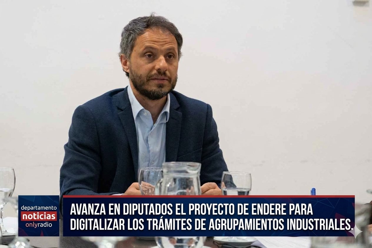 AVANZA EN DIPUTADOS EL PROYECTO DE ENDERE PARA DIGITALIZAR LOS TRÁMITES DE AGRUPAMIENTOS INDUSTRIALES