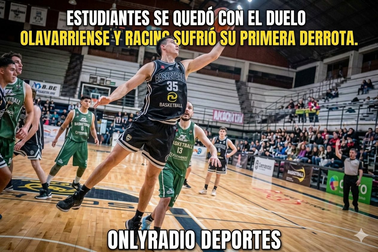 ESTUDIANTES SE QUEDÓ CON EL DUELO OLAVARRIENSE.