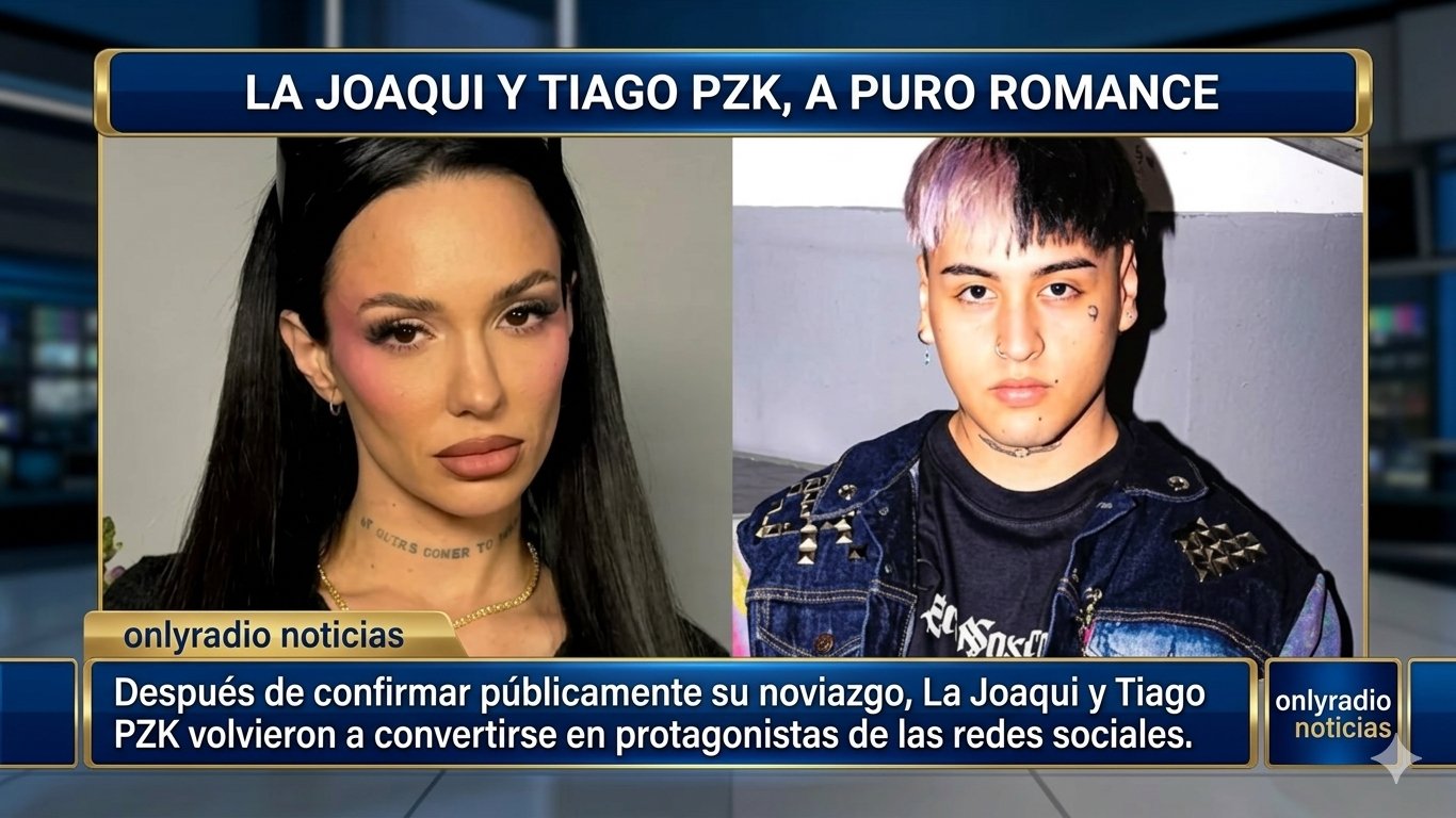 💥 LA JOAQUI Y TIAGO PZK, A PURO ROMANCE: SE VIRALIZÓ UN VIDEO DE LA PAREJA