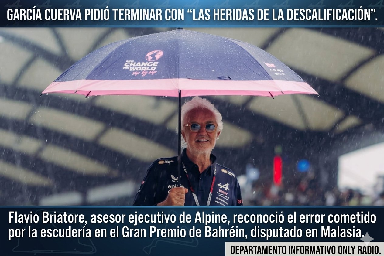 BRIATORE RECONOCIÓ EL ERROR DE ALPINE CON COLAPINTO Y GASLY.