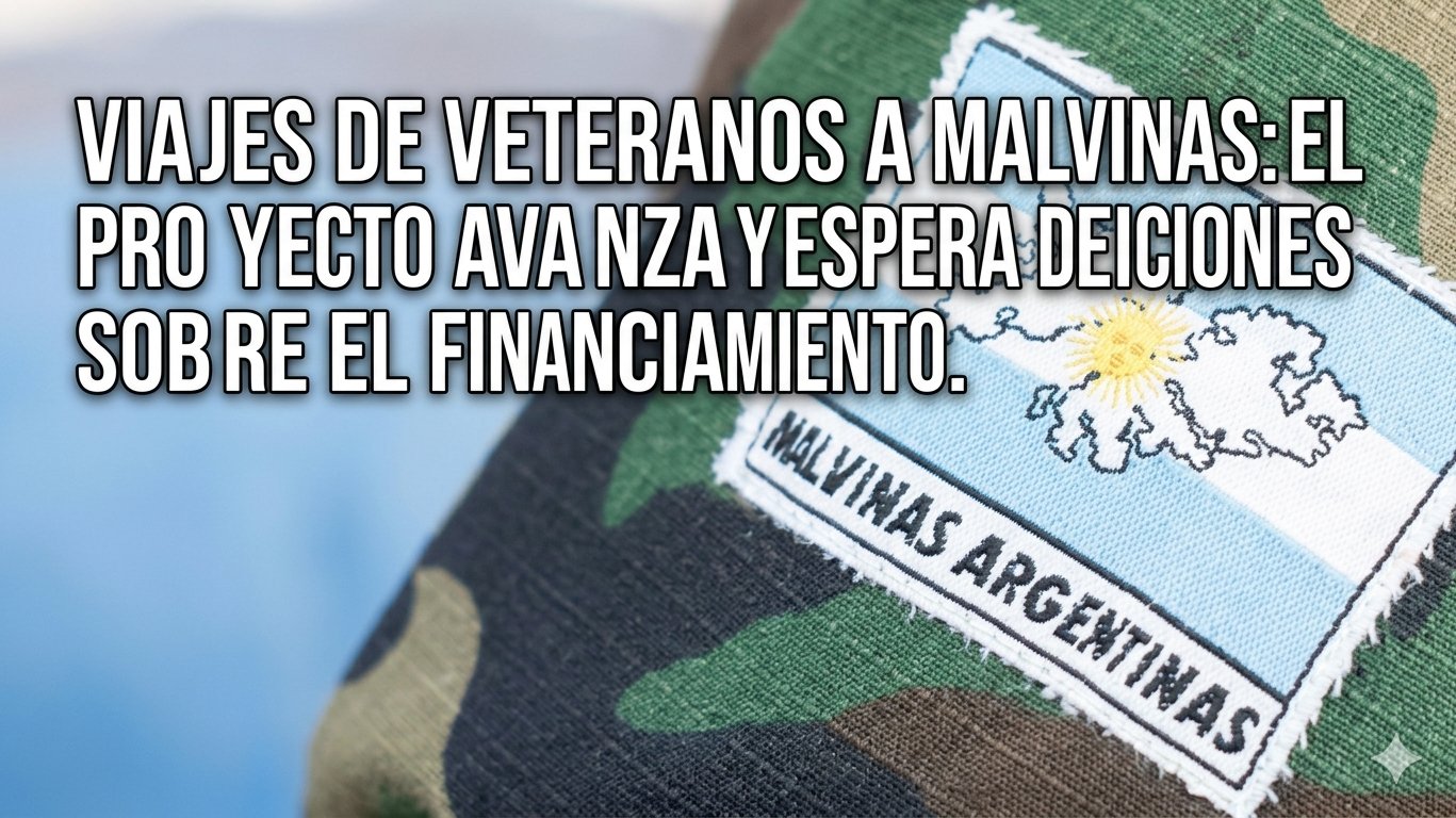 VIAJES DE VETERANOS A MALVINAS: EL PROYECTO AVANZA Y ESPERA DEFINICIONES SOBRE EL FINANCIAMIENTO.