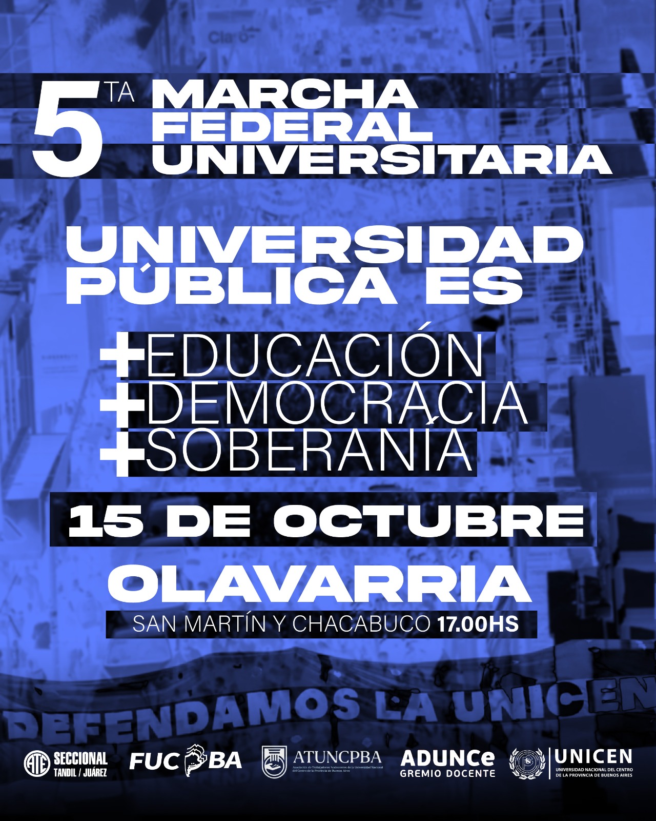 5° MARCHA FEDERAL UNIVERSITARIA