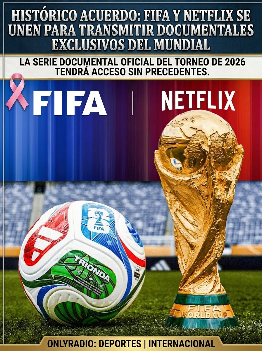 NETFLIX APUESTA AL MUNDIAL 2030 Y PODRÍA TRANSMITIRLO EN ARGENTINA